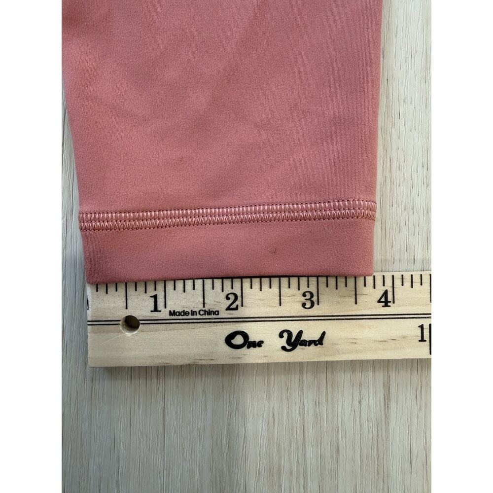 Lululemon Align Pant II High Rise 25" Cool Womens Size 2 Rustic Coral - Picture 10 of 10
